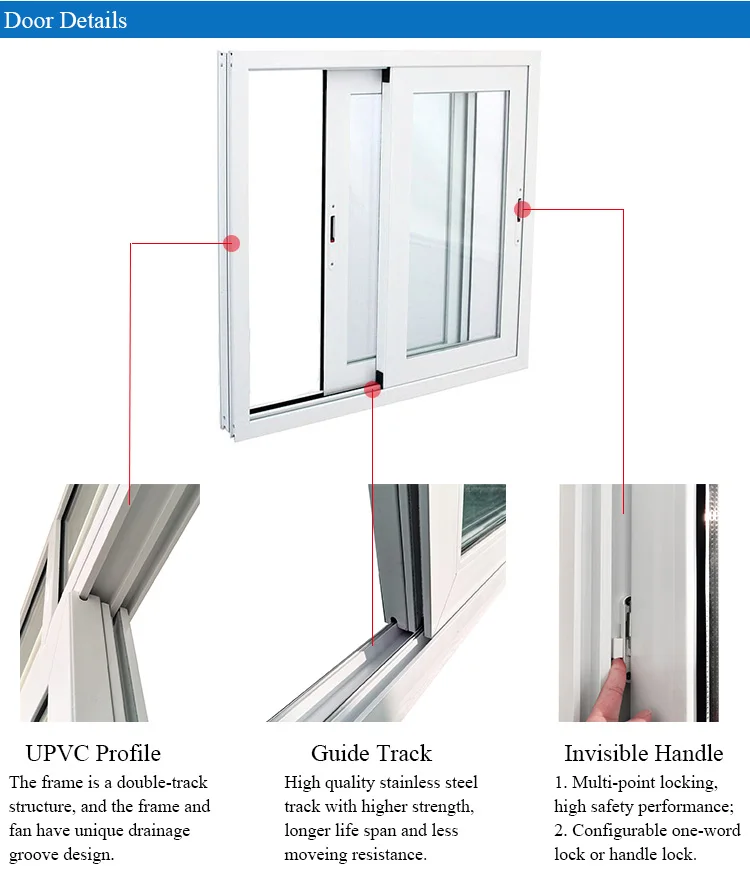 HS-UPVC005 cheap price french exterior apartment front casement doors white plastic upvc swing door
