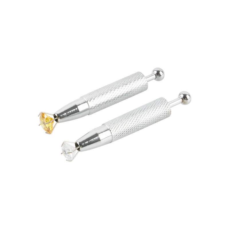 

GemTrue Brand Gemstone Grabbing Catcher Jewel Grabber Pearl Tweezers Earring Diamond Holder Tool, Silver