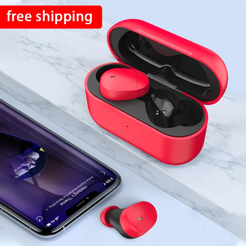 

Newest QCC3040 Version 5.2 Earphone Wireless Charging IPX4 Waterproof Noise Cancelling Earbuds Earphone