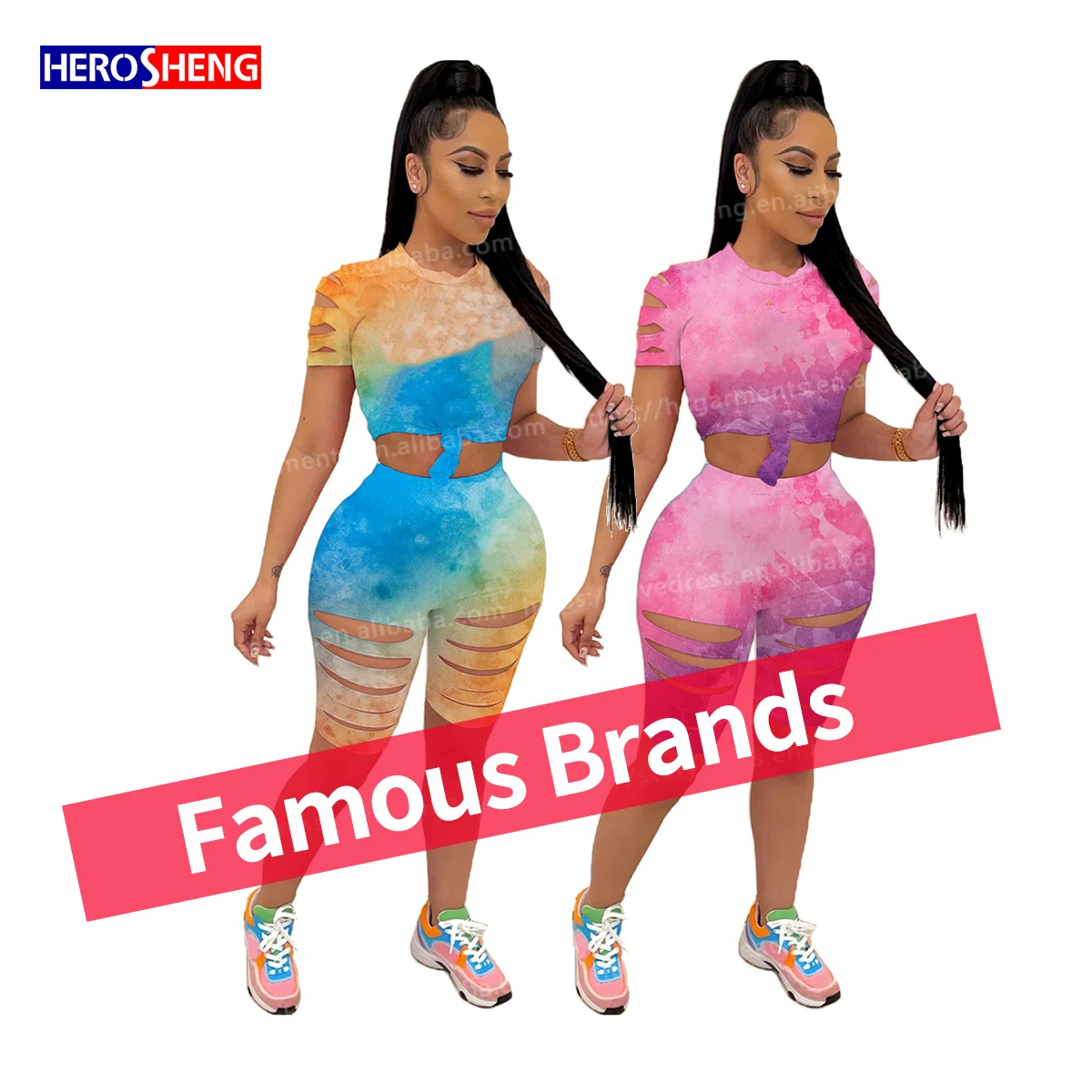 

Summer hot Designer clothes famous women letter printing casual joggers short sports nIkeeliedlys two piece short set
