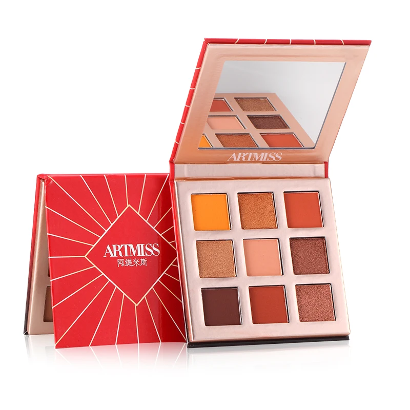 

Eye Shadow Pallets Private Label Eye Shadow Makeup Eye Shadow Palette, 9 colors