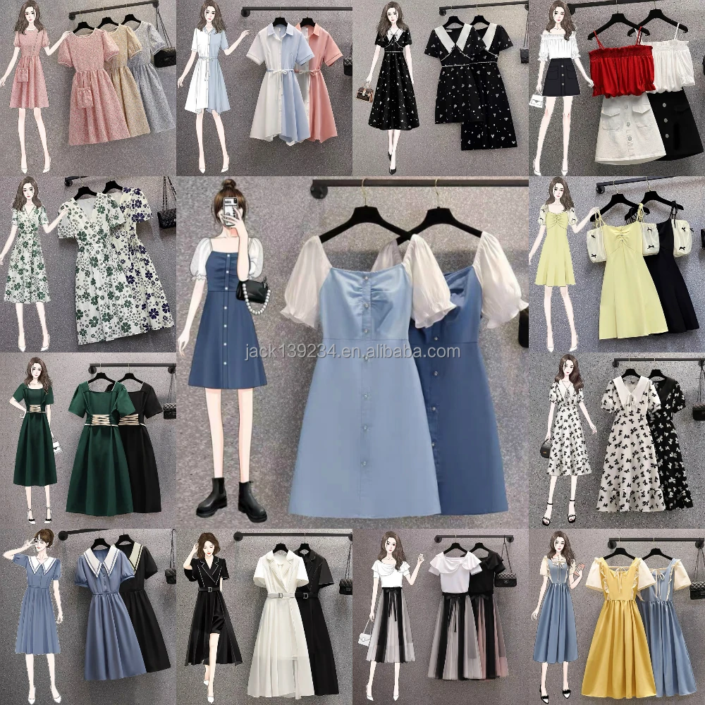 

2022 Clothing Factory Ladies Floral Deep V-Neck Chiffon Women Dress