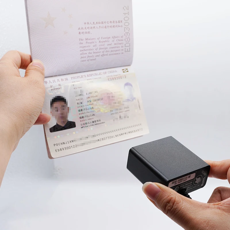 

OCR Passport Scanner Read MRZ/PDF417 of ID Card and Passport Self-Service Terminal