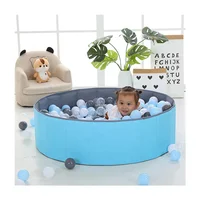 

Wholesale foldable Kids Round Ball Pit Indoor Play Game Ocean pool for Kids Dry Pools Home Decoration