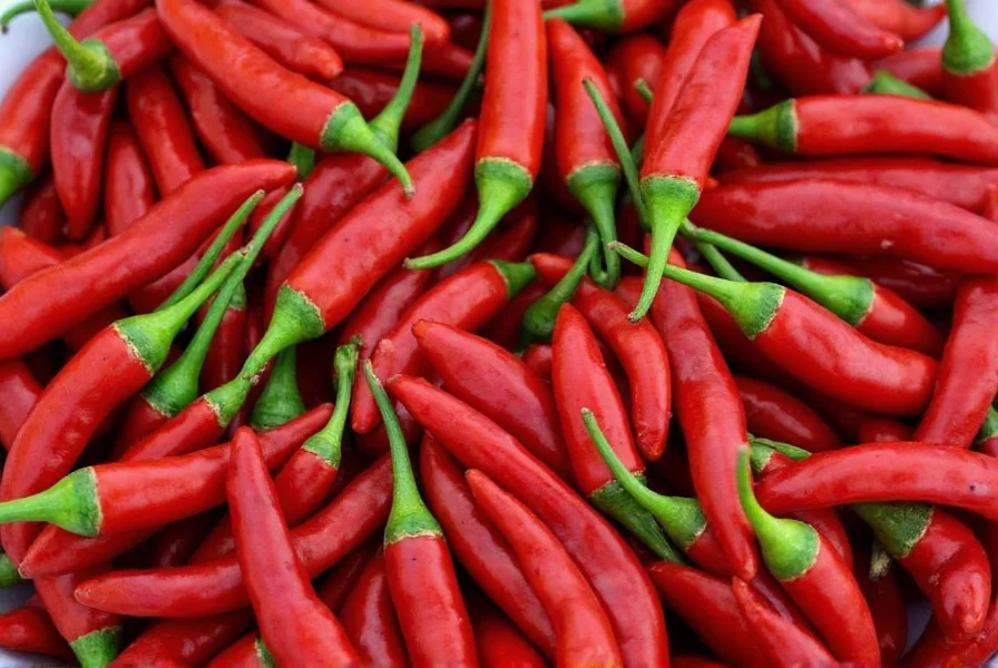Making homemade chili oil with red chili flakes and oil