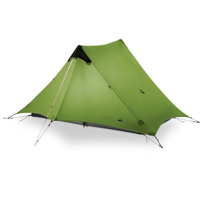 

3F GEAR LanShan 2 Outdoor Hiking Ultralight Camping 2 Person Tent 3-4 Season Professional 15D Silicone Rodless Tent