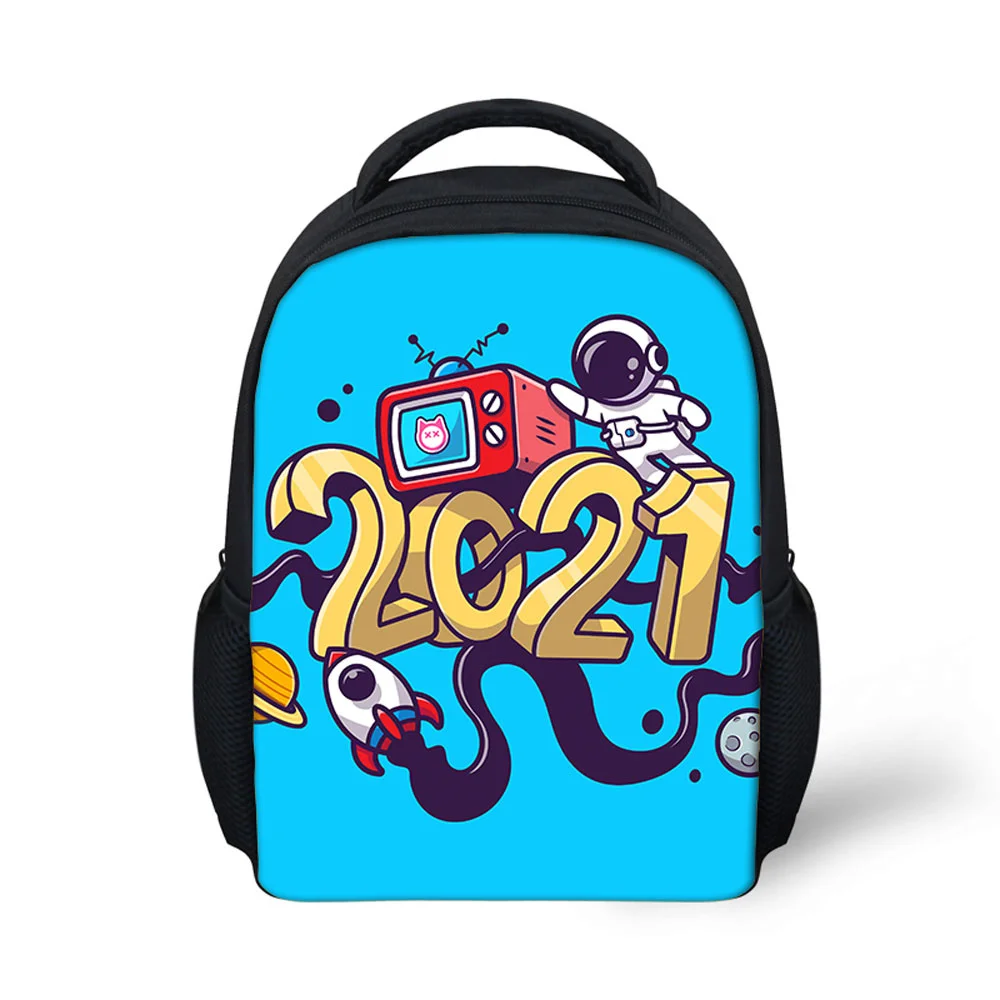 

2021 custom backpack waterproof Cartoon Graffiti novation bag manufacturer design kids school bags for girls boys student