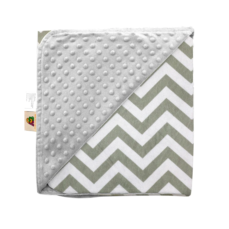 

Free Shipping 20pcs MOQ Super Soft Custom Print Minky Baby Blanket