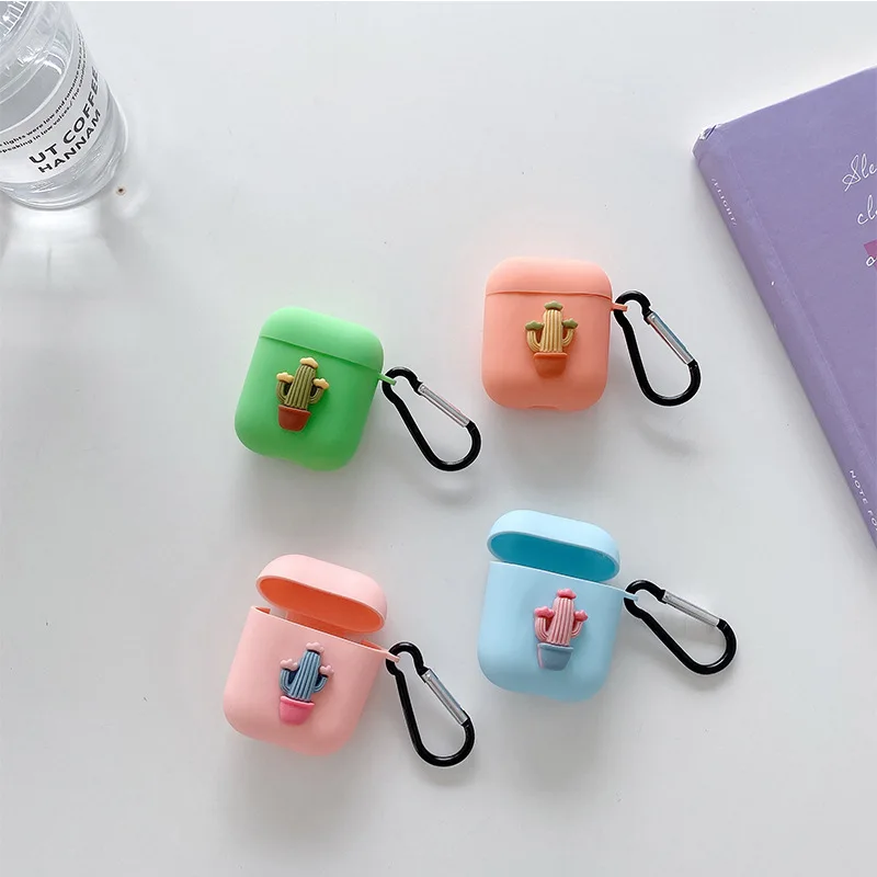 

BOORUI cute cartoon for airpods 1 2 pro smile plant earphone accessories for airpod gen2 case