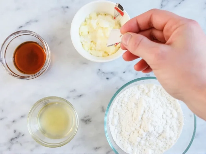 Measuring homemade electrolyte powder ingredients