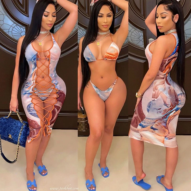 

Amazon hot sale high quality swimsuit bikini for woman bikini two piece