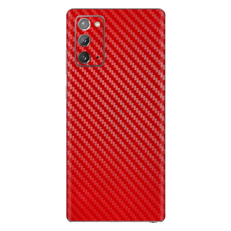 

Carbon Fiber Sticker Film For Galaxy S21 S20U S10 S9 Plus S10e Full Wrap Skin Back Cover Note 10 Lite 20 9 Film