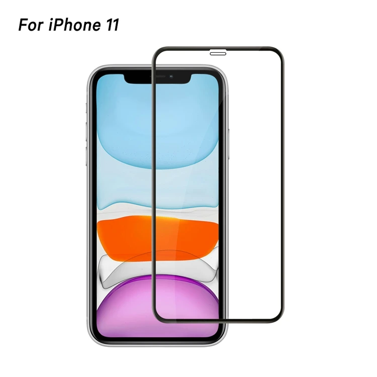 

High quality Cell Phone Tempered Glass Screen Protector For iphone 11 toughened protective film