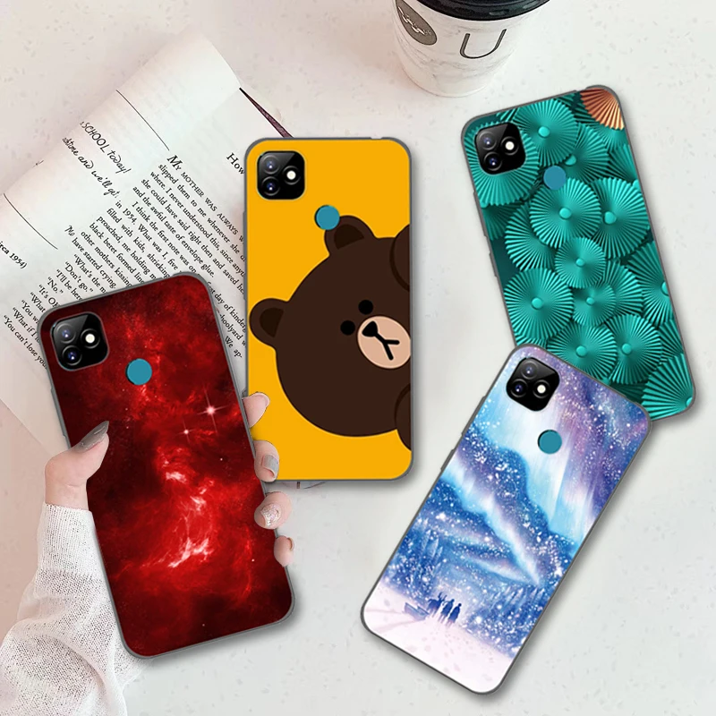 

TPU case for ITEL P33 S15 A55 A33 VISION 1 P36 PLAY mobile phone casing laser printing mobile phone cover