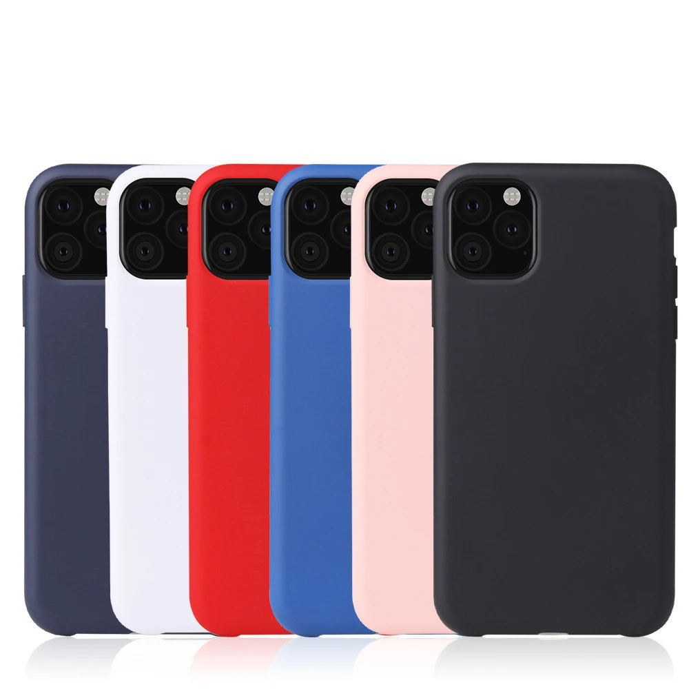 Hot Selling Bumper Case TPU Silicone Rubber Cell Phone Case For Apple iphone 11 Pro 2019