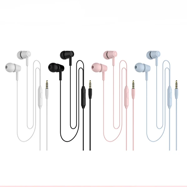

High Quality Earpiece Mini In Ear Sports Earphone ,Stereo Earbuds ,Custom Cheap Price Wired Headset Earphone, 4 color can choose