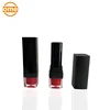Empty cosmetic packaging with inner spray base custom plastic square lipstick tube