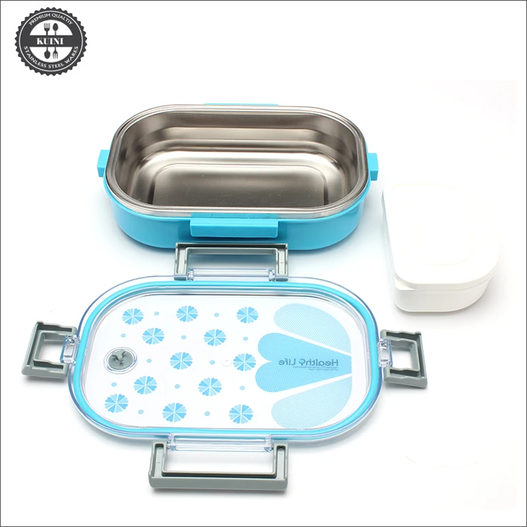 Stainless Steel Thermos Bento Lunch Box With Dividers - Buy Stainless