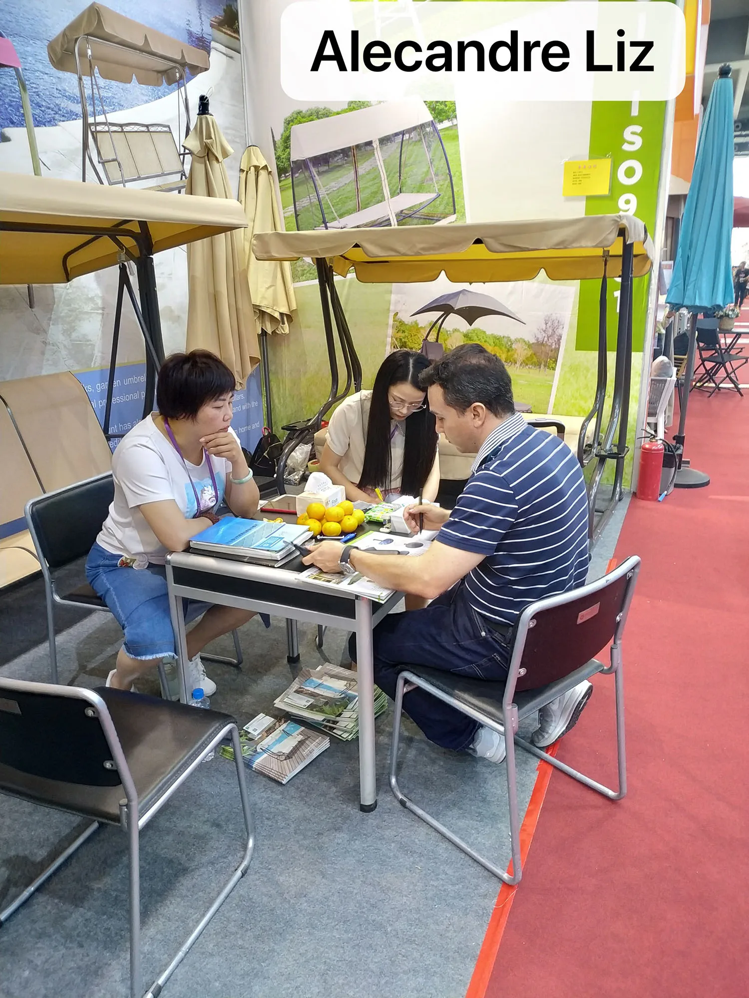 3-seater Garden Swing With Canopy Adult Hanging Chair Swing Chair