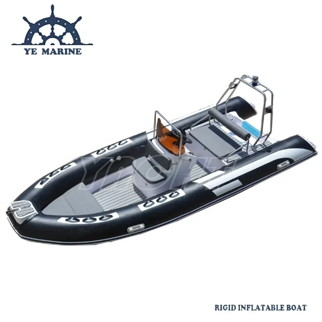 

4.8m Deep V Double Hull Hypalon RIB Inflatable Boat For Sale, Optional