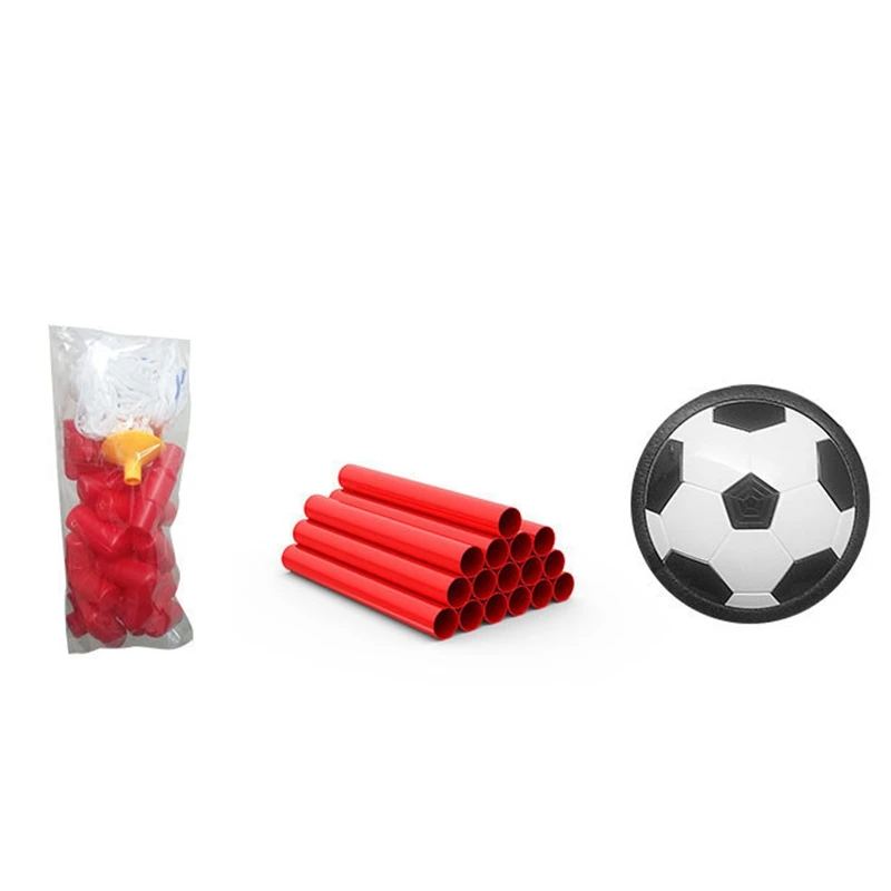 LED Light Football Flashing ball Toys Air Power Soccer Balls Disc Gliding Multi-surface Hovering Game Toy Kid Chidren Gift