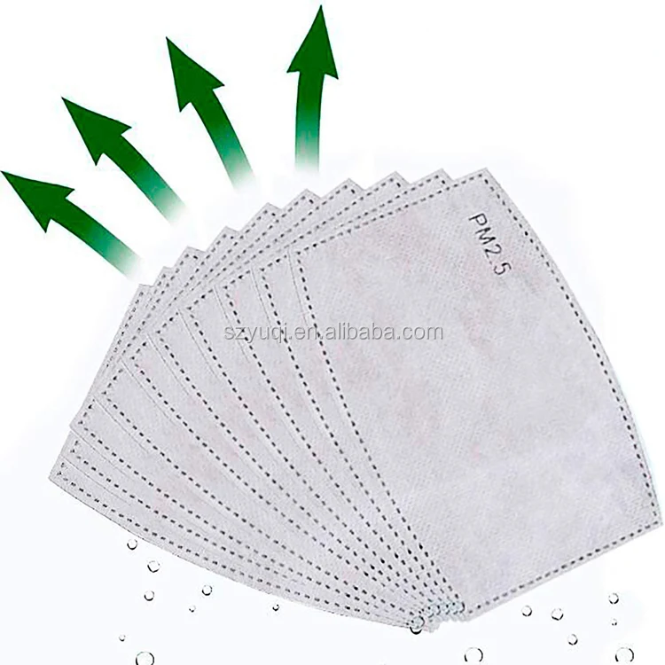 5 Layer Anti Dust Cotton Activated Carbon PM2.5 Filter