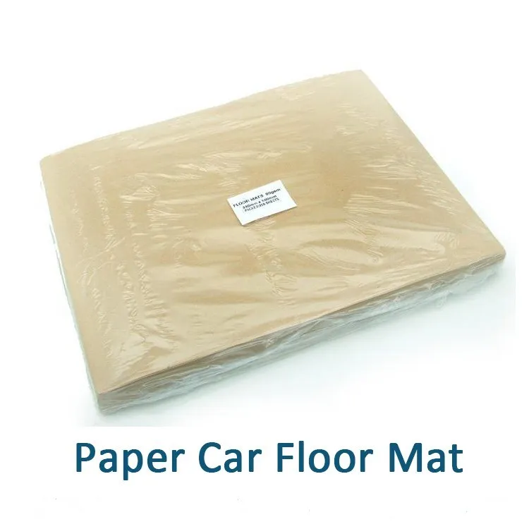 Packing paper foot mat .jpg