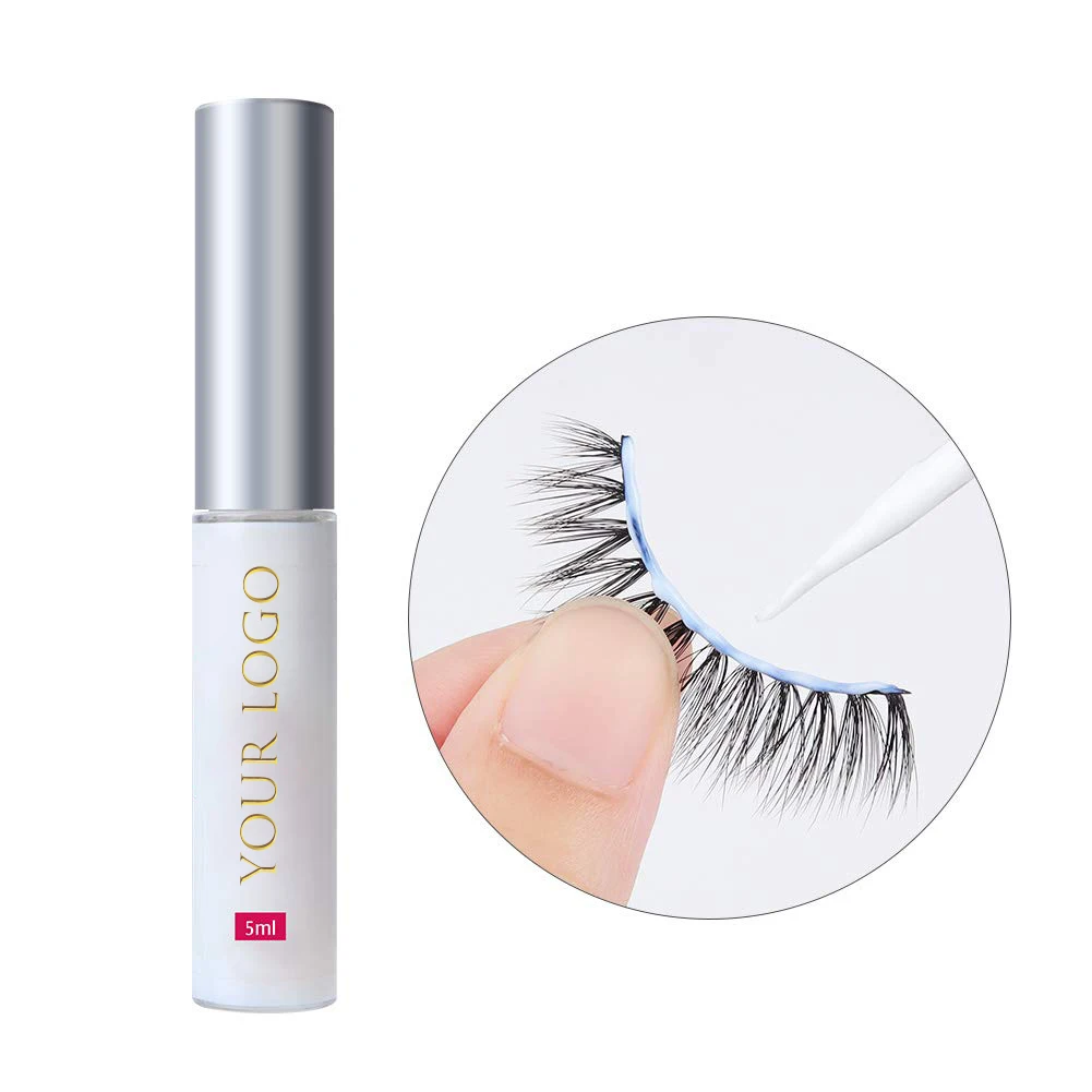 

New Arrival Hypoallergenic Custom Logo Black Tube Eyelash Glue Private Label Lash Strip Adhesive Eyeliner Glue, White,black,clear