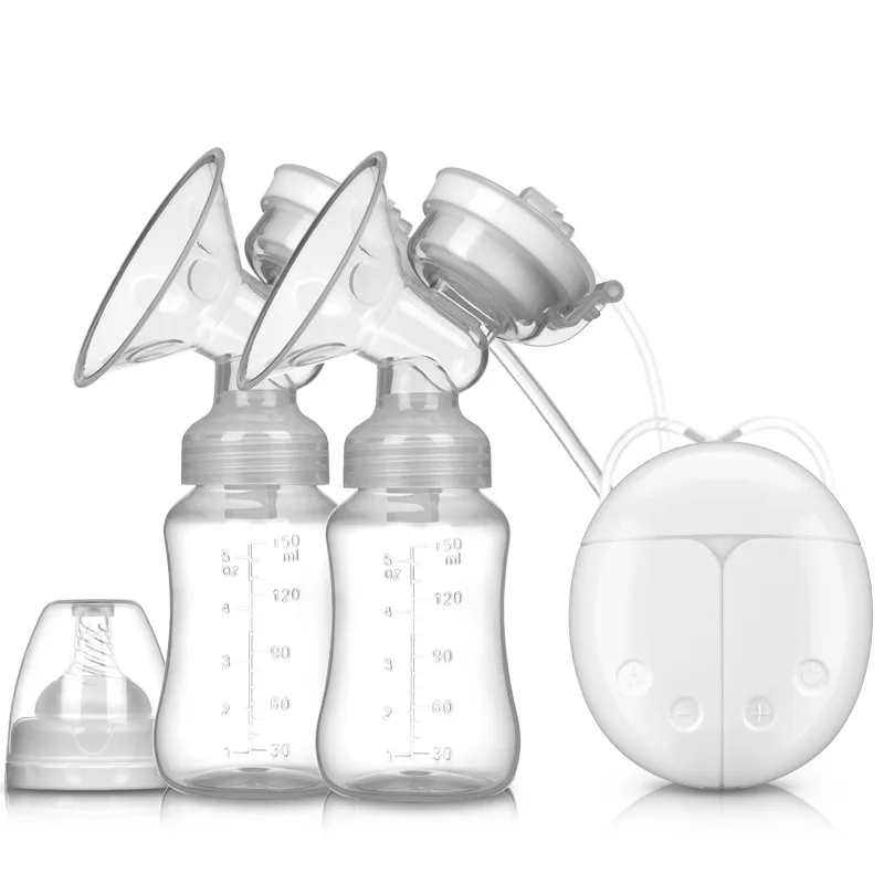 

Bilateral Electric Breast Pump Protects Nipples And Stores Breast Milk Safely Silent Breast Suction Automatic Milking Machine
