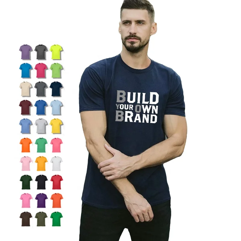 

Wholesale OEM Casual Quality Print Summer Custom Plain Cotton Tee Customized Mens Plus T t-shirt