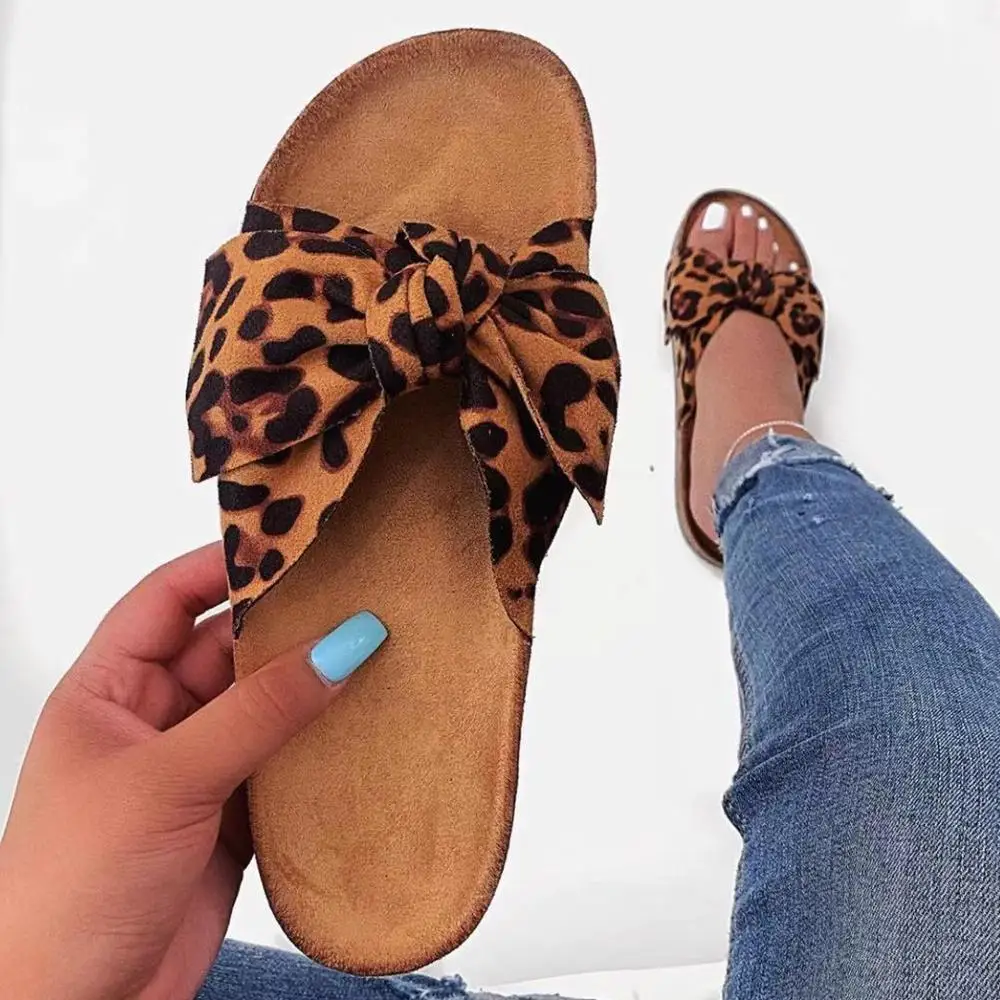 

MD-2021011910 Womens Sandals Lady Shoes Summer Flats Bowknot Flat Fashion Sandals Female Shoes and Sandals