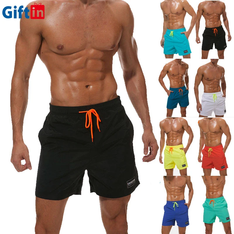 

Wholesale Summer Dry Fit Microfiber Fabric Polyester Swimming Trunks Men Board Shorts Surfing Swimwear & Beachwear Boardshorts, Multiple colors to choose from