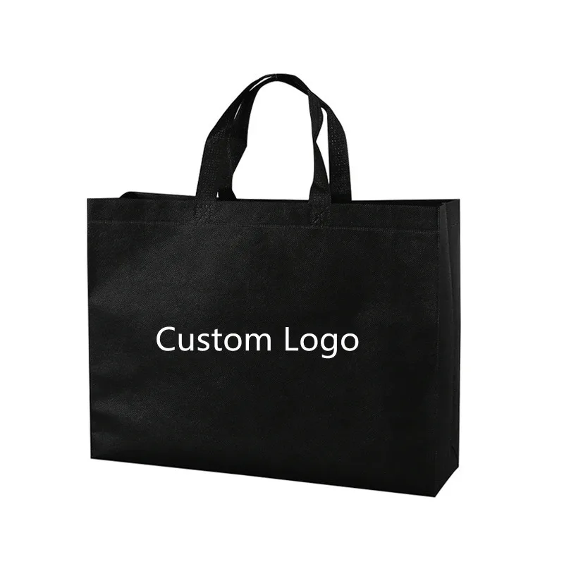 

Non-woven Folding Bag Customized Reusable Tote Shopping Bag Recycled Promotional Eco Non Woven Bag with Logo Printing Bolsas, Blue/red/black/white/green/yellow/customized color