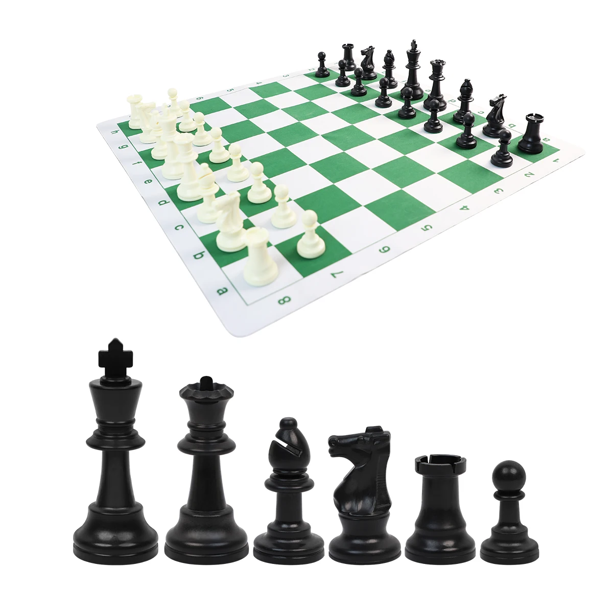 

Factory direct sales chess set Tournament Standard Club chess pieces for 20" x 20" with 2-1/4" squares chess board