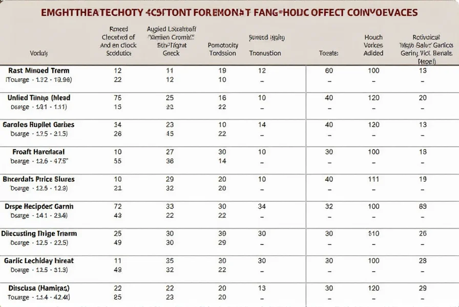 Chef's hand mincing fresh garlic cloves on wooden cutting board