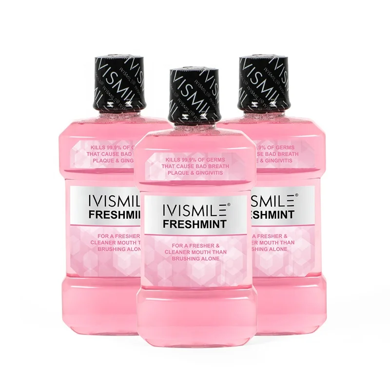 

IVIsmile Activated Charcoal Virgin Coconut Oil Liquid Mouthwash Freshing Mouth