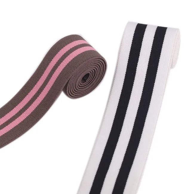 

Custom Logo Woven Jacquard Elastic Band for Underwear