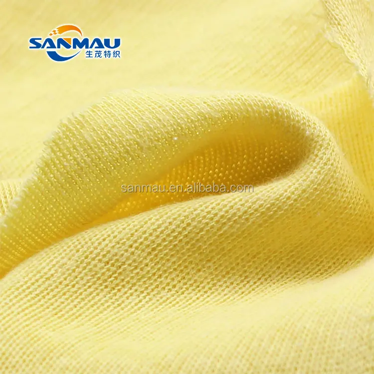 
Anti Cut Fabric Work Safety Aramid Knit Cloth for personal protective equipment 