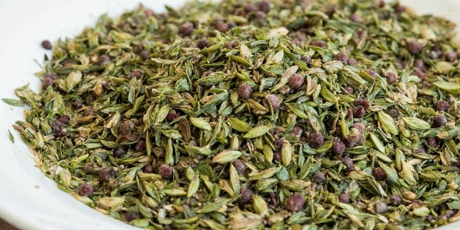 Herbs soaking in a bowl