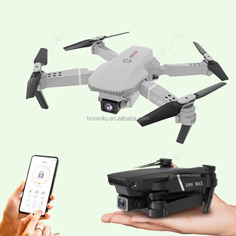 

e88 max Mini Drone Camera Remote Control Airplane HD 1080p Dual Camera Professional Photography UAV Quadcopter Best RC Drones