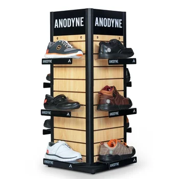 Custom Floor Stand Metal And Wood Shoe Rack Free Standing Display Buy Shoe Rack Display Custom Floor Stand Metal And Wood Shoe Rack Free Standing Display Sport Shoes 4 Sides Display Furniture Stand