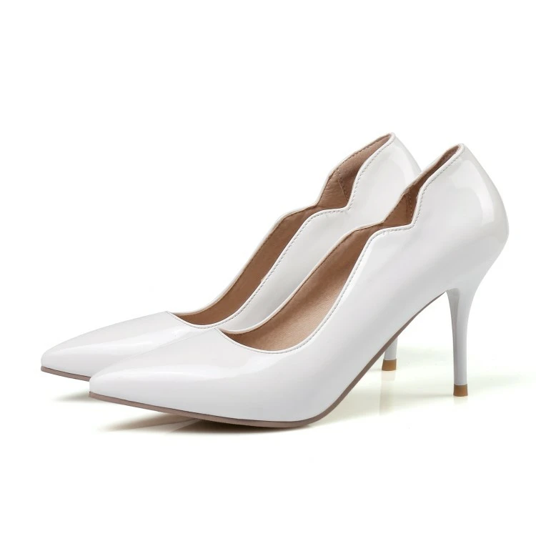 

High heels with fine heels, pointed, shallow mouth, single shoe, female shoes