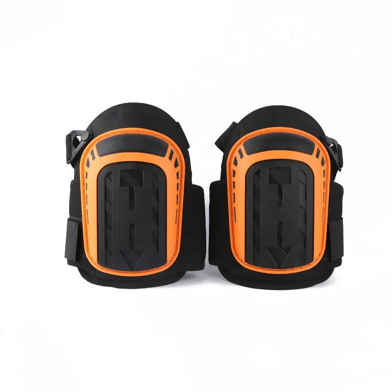 

Hot Sales Flooring Garden Heavy Duty Professional Gel Knee Pads For Construction Working, Orange