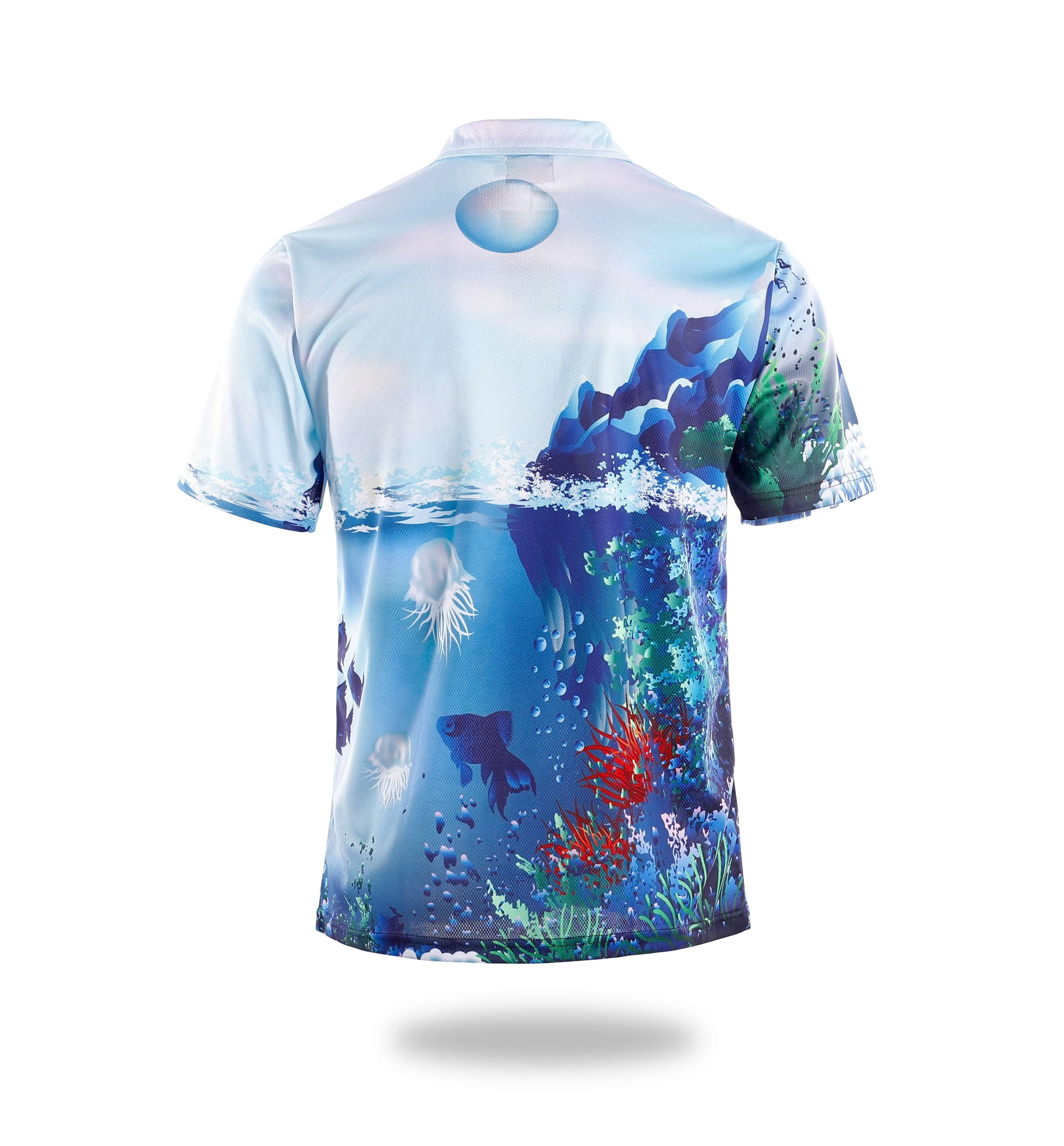 

Sublimation Short Sleeve Breathable Custom Fishing Shirts