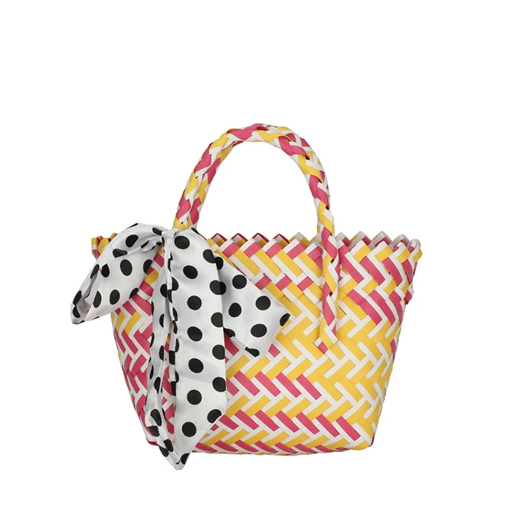 

New Arrivals Modern Designer Bag Woven Straw Custom , Kids Summer Straw Bag Handbag