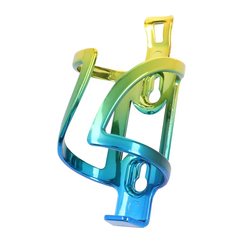 

Manufacturers Electroplating Colorful Pc Plastic Mountain Road Bike Bottle Cage Outdoor Cycling Water Cup Holder, As shown