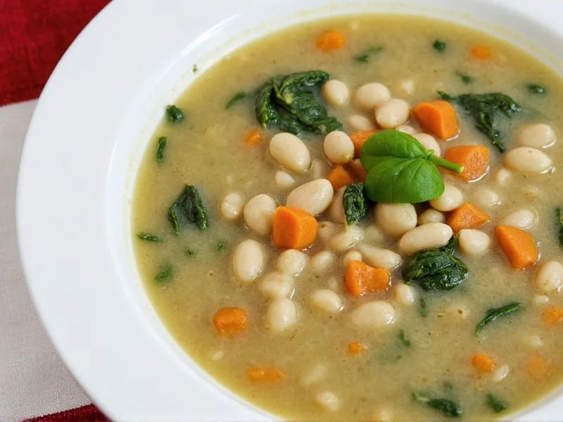 White Bean and Spinach Soup: Nutritious Recipe Guide