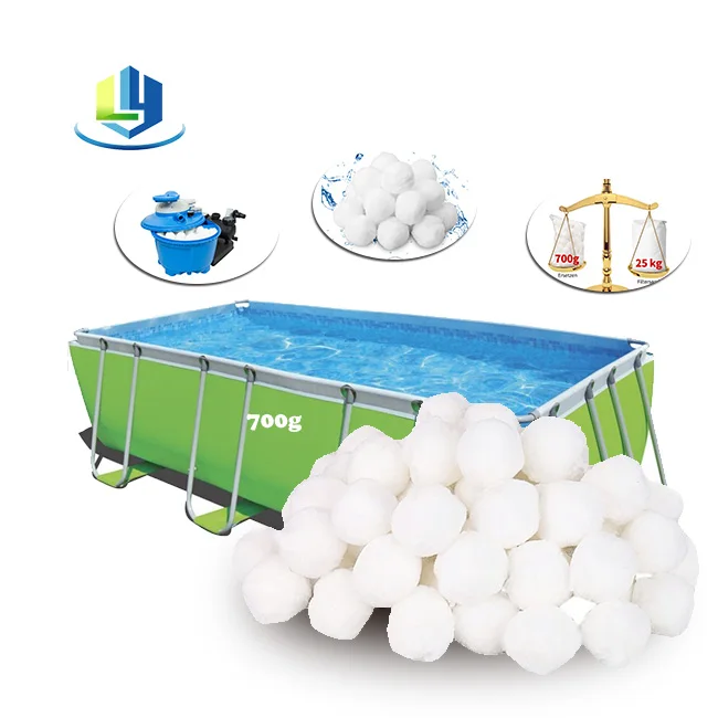 

Filtration Rate Cleaning Ball Polyester Fiber Balls Filter Media Fiber Filter Ball For Water Treatment