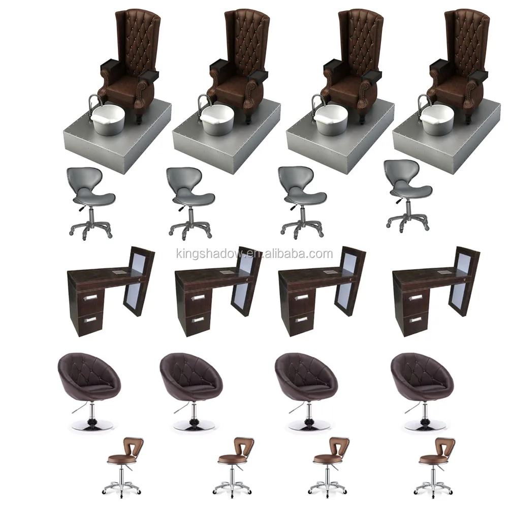 Modern Beauty Salon Furniture Sets Massage Table Spa Facial Chair Lash Bed Electric Height