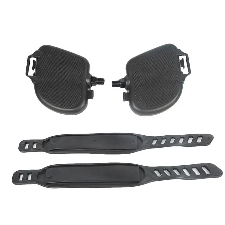 

Bike Pedal Set Anti-slip Pedal Strap High Quality Pedal Set for Gym Bicycle